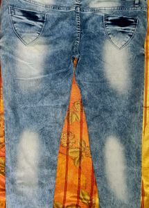 Plus Size Stretchable New Jeans