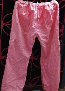 Pink Cargo Pants
