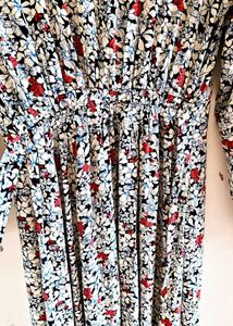 White Floral Maxi Dress