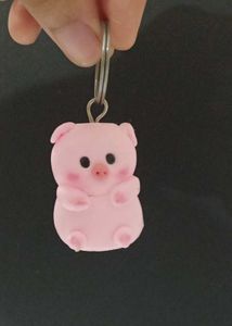 Cute Clay Keychain