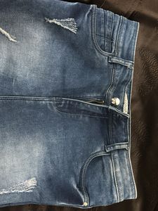 Ripped Denim Jeans