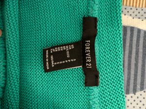 Sea Green Drop Shoulder Top | Forever 21 | Cotton