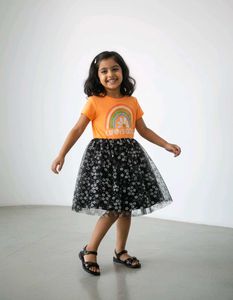 Cute 'Life is Good' Girls Dress