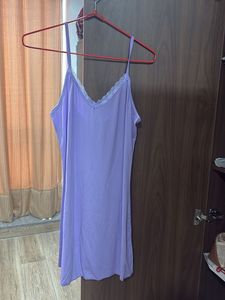 Lace Trim Cami night dress