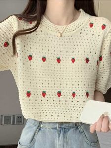 Strawberry Knitted Tee