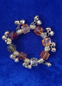 Cristal With Ghughri Bracelet.