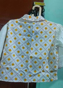 Diamond Pattern Crop Top