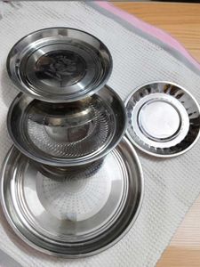 Steel 4 Plates Different Sizes