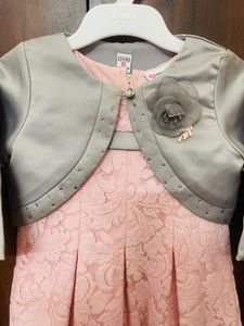 Peppermint Dress With Shrug