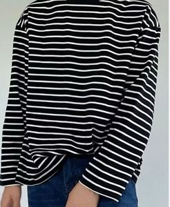 Striped Long Sleeve Top