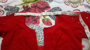 Sequence Work Red Traditional  Saree