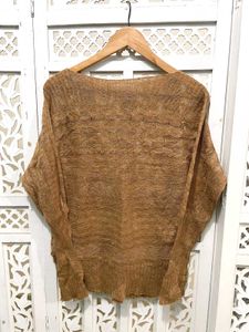 ✈️Made In Korea Brown Knit Top A