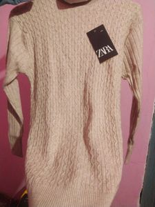 Beige Turtleneck (Highneck)for Ladies