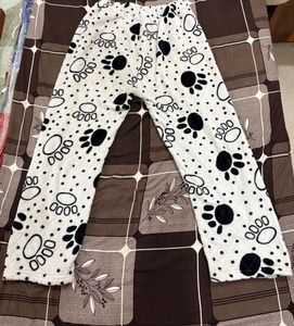 Cozy Paw Print Lounge Pants