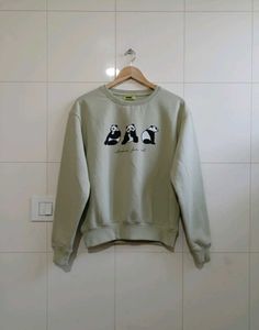 Panda Print Sweatshirt