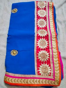 Gotawork Saree