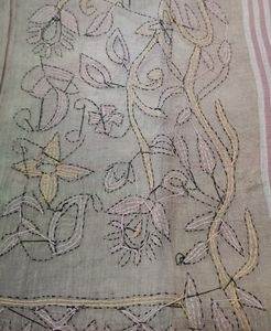 New Pure Cotton Chickankari Saree