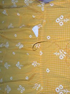 Yellow Floral Long Maxi Dress