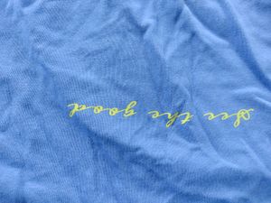 Blue &#39;See the Good&#39; Sweatshirt