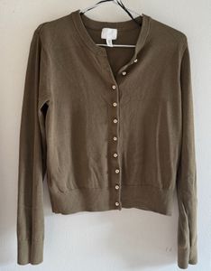 Olive Green Knitwear