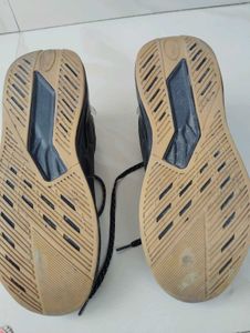 Campus Black Sport Shoes