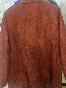 Brown Suede Moto Jacket