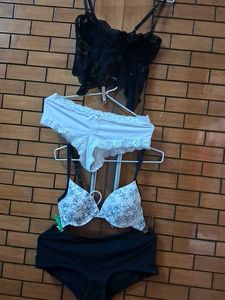Corset  Top Bra PANTY  In Imported Fabric