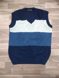 Striped Sleeveless Sweater Vest