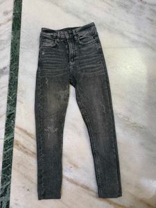 Highwaist Skinny Charcoal Jeans 🖤