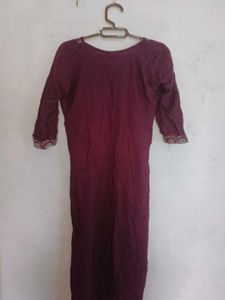 Elegant Maroon Kurta