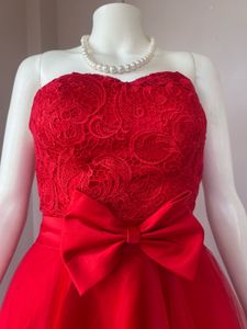 Premium Party Wear Red Dress