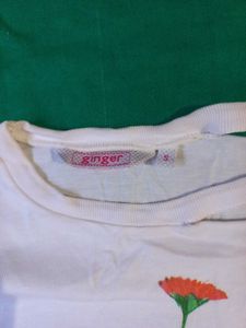 White Graphic Tee