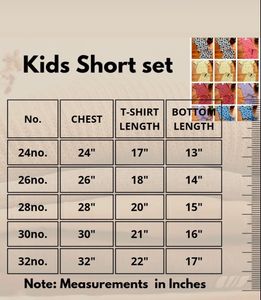 Boys Cotton Hoisery Short Set