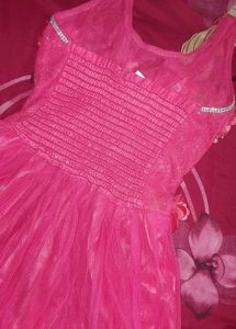 Frock For Girls With Work Of Stones