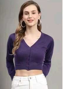 Buttoned Crop Top