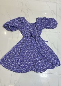 Floral mini dress