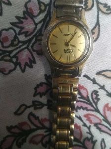 Elegant Gold-Tone Ladies Watch