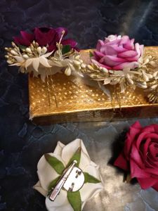 Rose Hair Clips (7)
