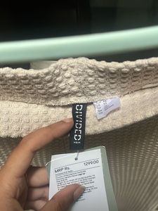 h&amp;m beachy Beige Flare Leg Pants