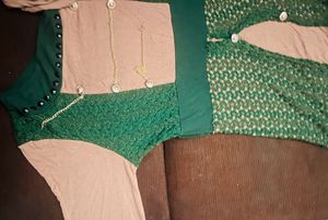 Stylish Green Dress