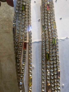 Statement Rhinestone Dangler Earrings | Bombay