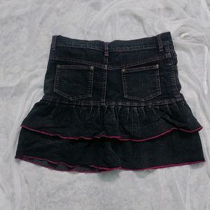 Y2K Denim Mini Skirt