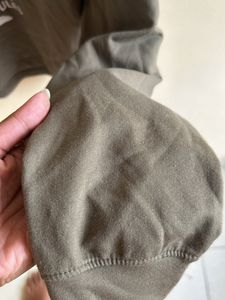 Olive Printed Pullover Tshirt