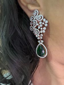 Emerald Drop Earrings