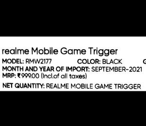 Realme Mobile Gaming Trigger (With Original Tag)