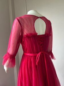 Luxe Maroon Gown