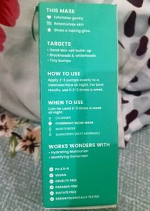 Foxtale The Diva Overnight Glow Mask