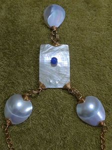 Pearlescent Beaded Necklace