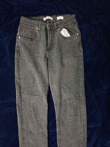 charcoal Grey slim fit jeans
