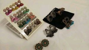 ✨Set of 17 Beautiful Jhumkas✨